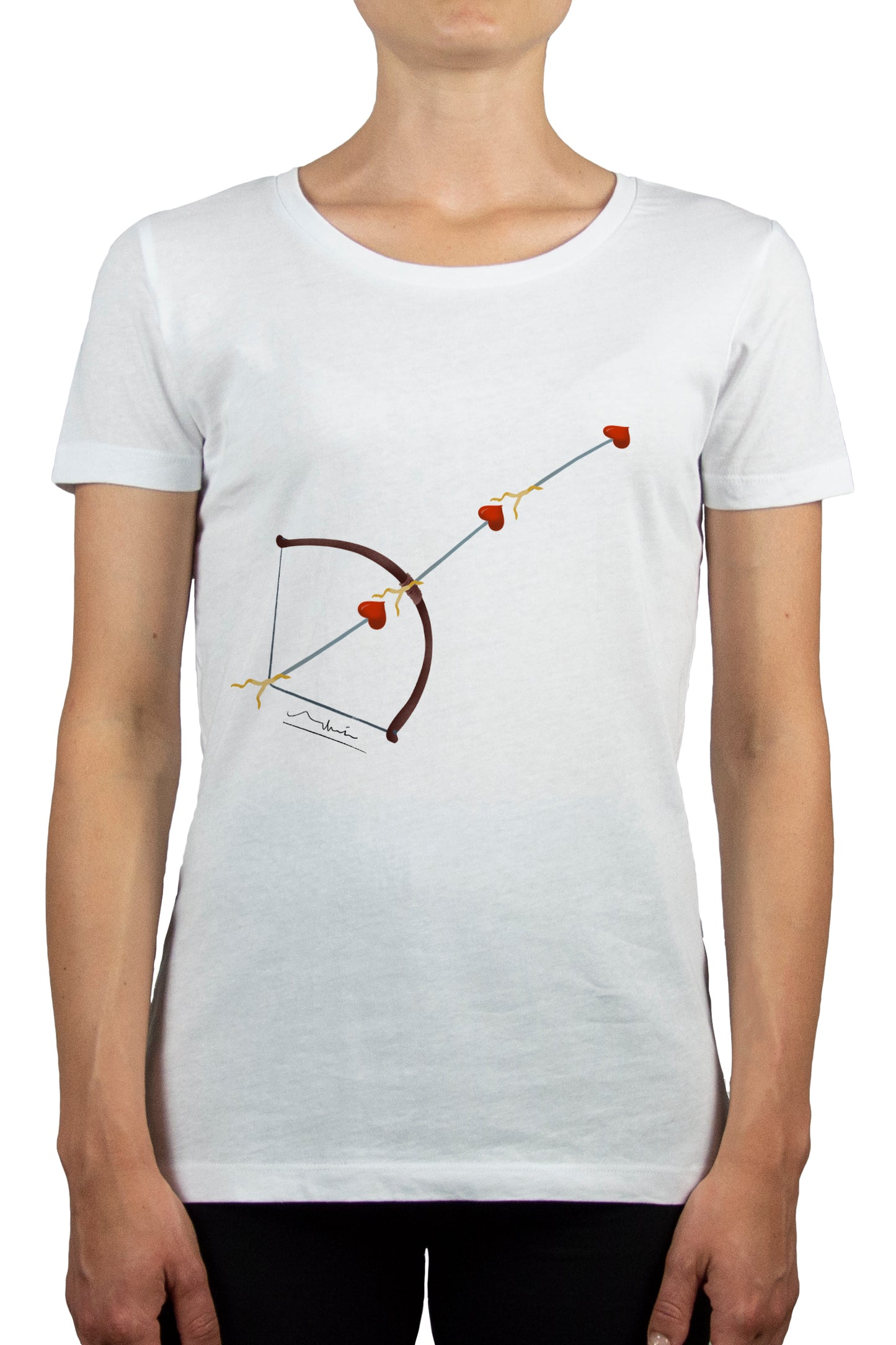 Women's Crew Neck T-Shirt | My Tee Inspiration | Arrows of Love
