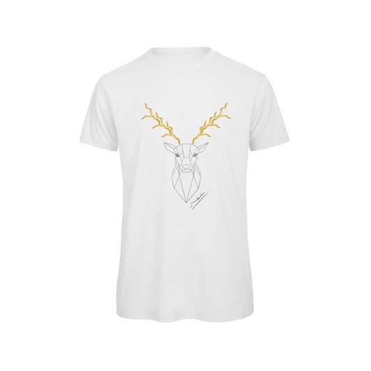 Men's Crew Neck T-Shirt | My Tee Inspiration | Antlers
