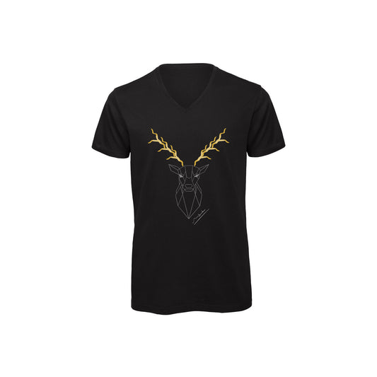 Men's V-neck T-Shirt | My Tee Inspiration | Antlers