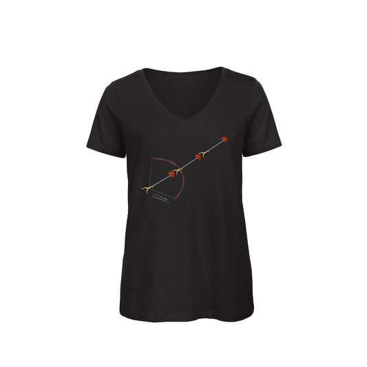 Women's V-neck T-Shirt | My Tee Inspiration | Arrows of Love