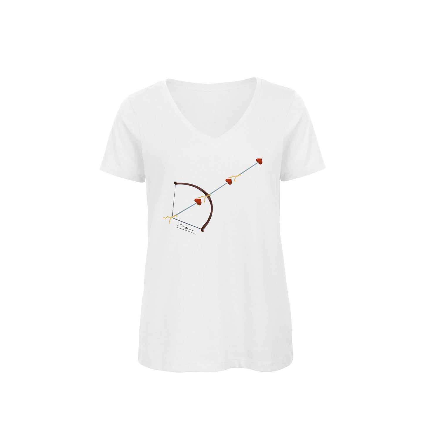 Women's V-neck T-Shirt | My Tee Inspiration | Arrows of Love