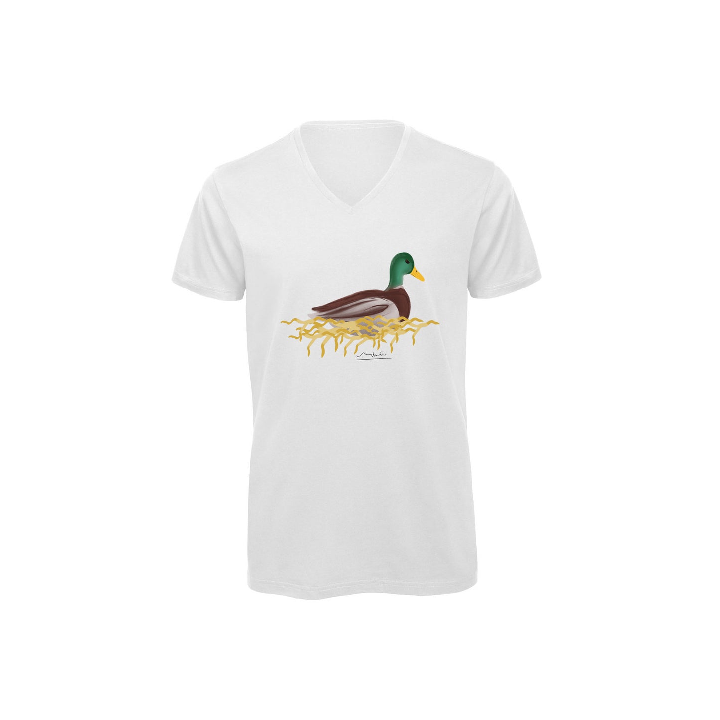 Men's V-neck T-Shirt | My Tee Inspiration | Mallard
