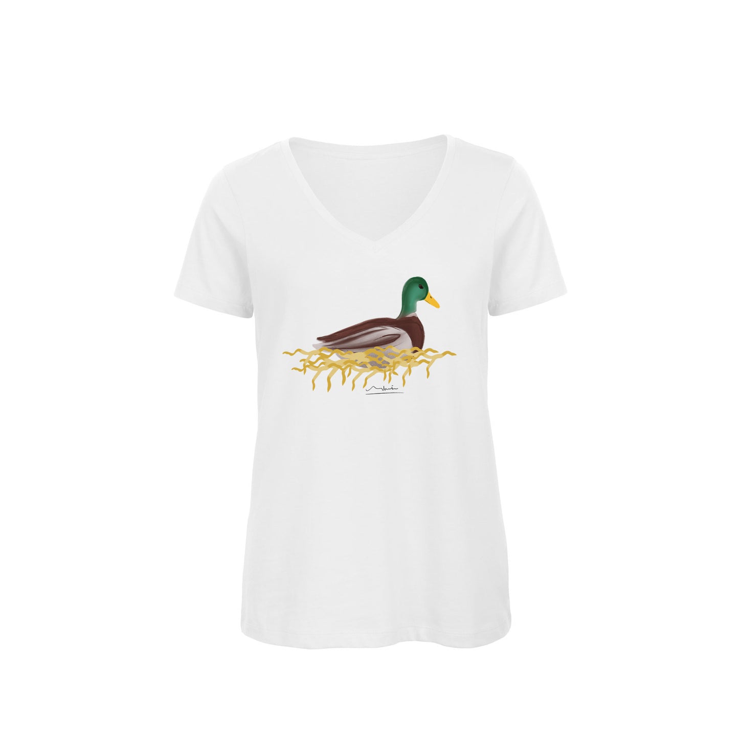 Women's V-neck T-Shirt | My Tee Inspiration | Mallard
