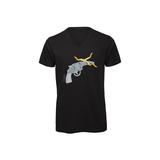 Men's V-neck T-Shirt | My Tee Inspiration | No Weapons