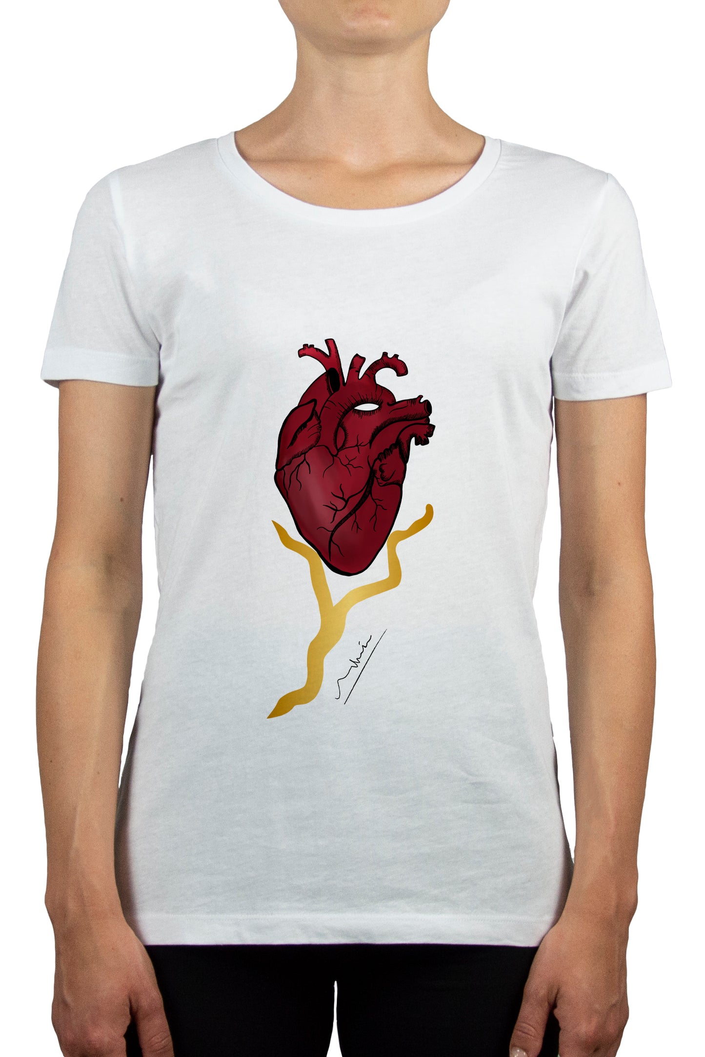 Women's Crew Neck T-Shirt | My Tee Inspiration | The Heart of LC