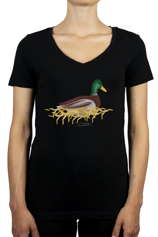 Women's V-neck T-Shirt | My Tee Inspiration | Mallard