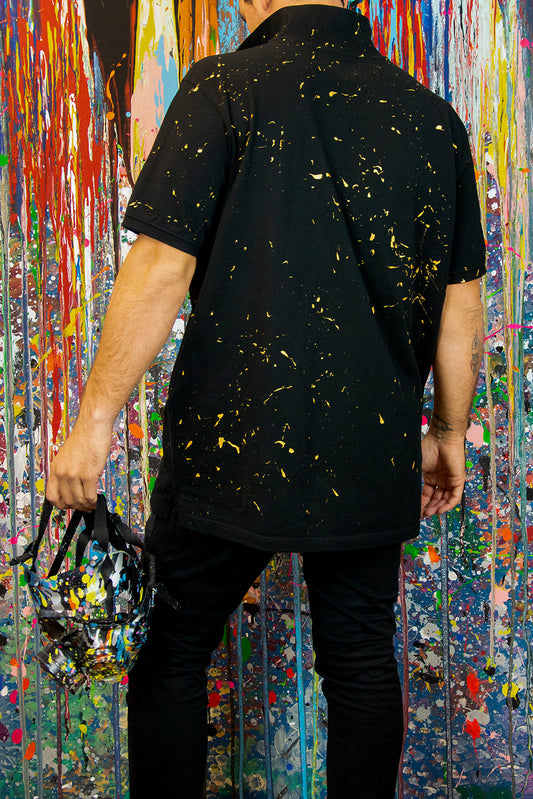 Men's Polo Shirt | My LC Polo - Pollution Art