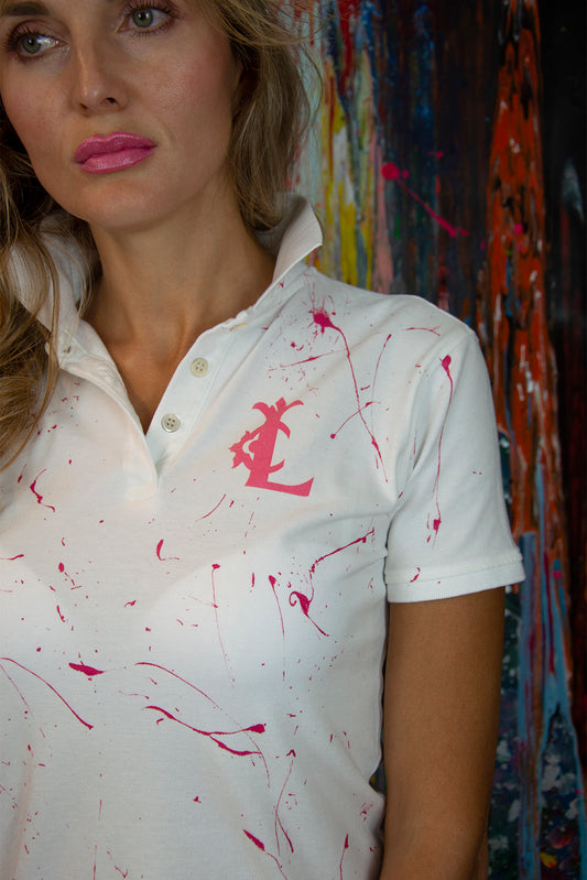 Women's Polo Shirt | My LC Polo - Pollution Art
