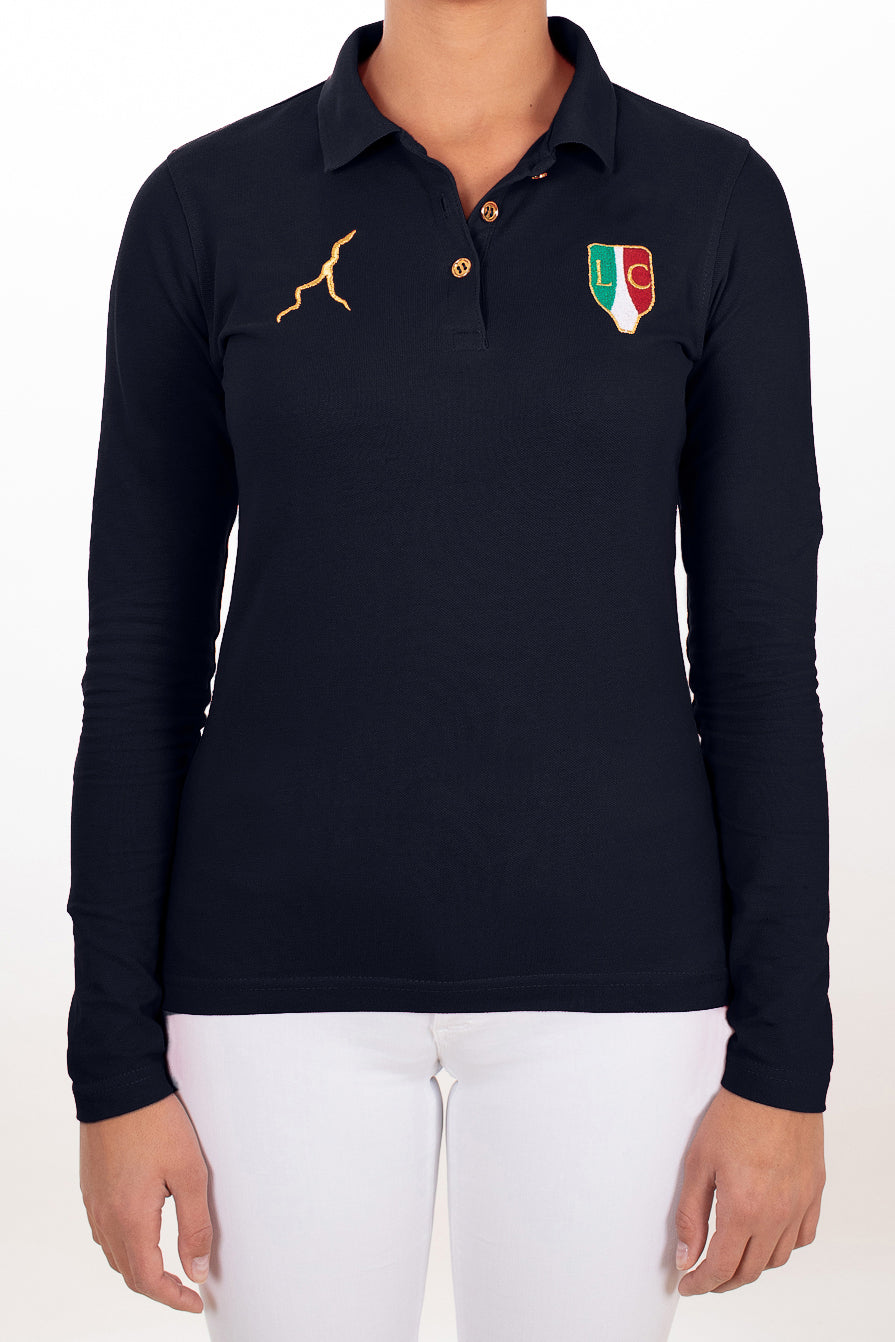Women's Polo Shirt | Long Sleeve | My Polo Elegant