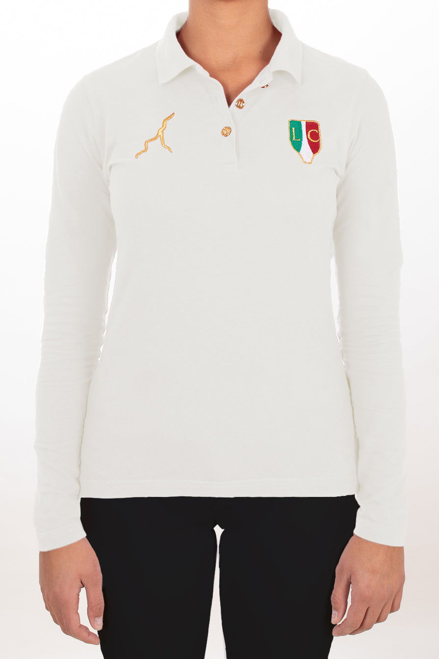 Women's Polo Shirt | Long Sleeve | My Polo Elegant