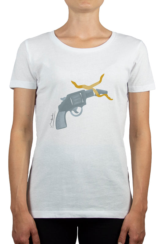 Women's Crew Neck T-Shirt | My Tee Inspiration | No Weapons